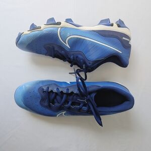 Nike Alpha Huarache 4 Keystone Hyper Royal Baseball Cleats, Men's Size 12